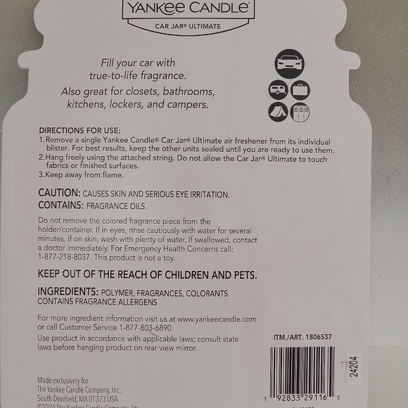 BUY NOW--Yankee Candle Car Air Fresheners - Picture 2 of 2